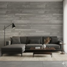 R�GUA EM CONCRETO CINZA R�STICA 0,07x1,00 + 12x120 